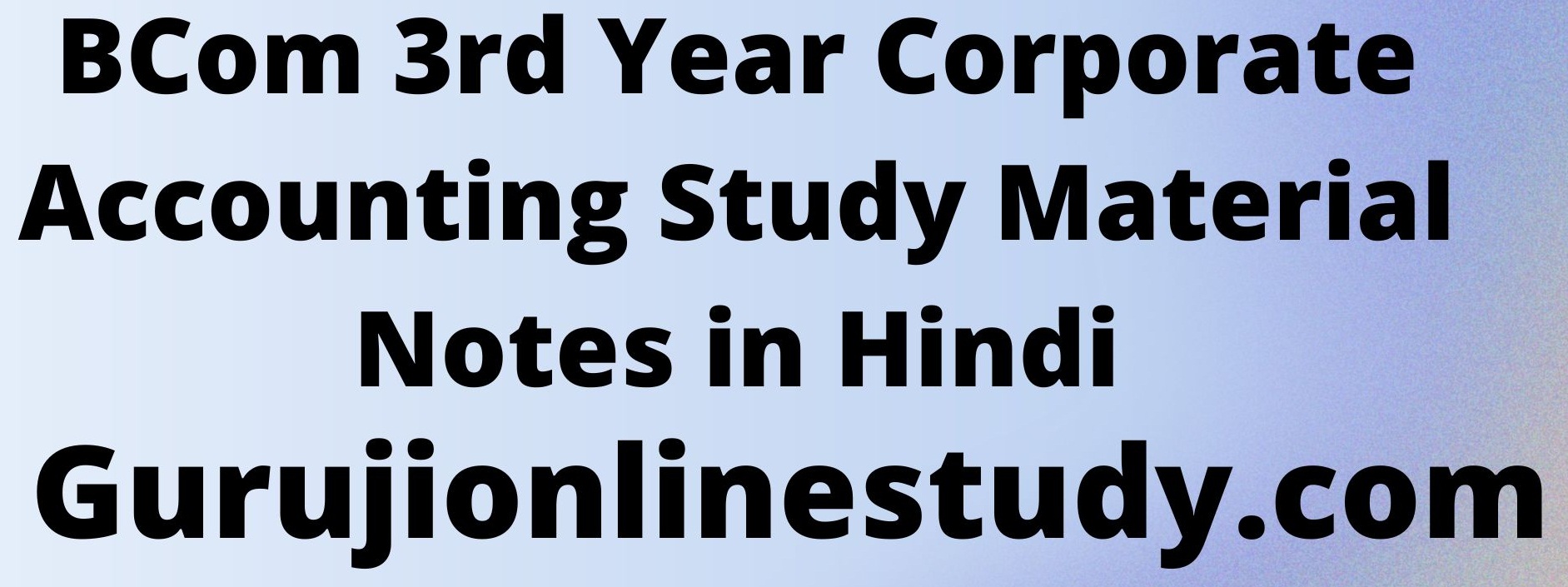 Holding Companies Study Material 