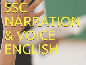 SSC English Narration Year Study Material Notes