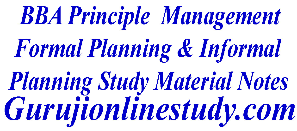 BBA Development Management Thought Study Material Notes