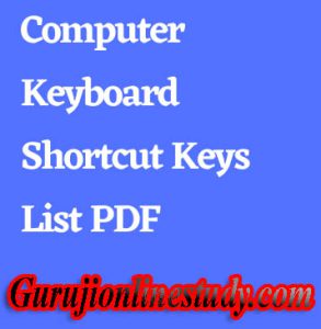 MS Word Office Excel PowerPoint Shortcut Keys PDF Download English