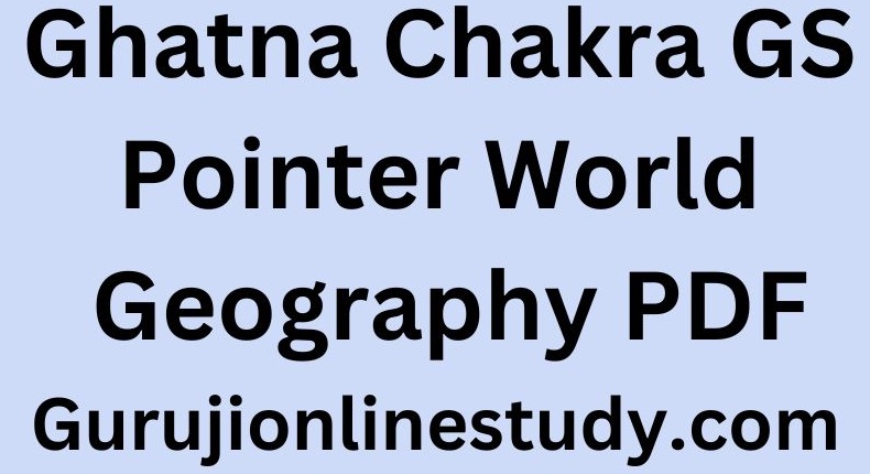 Ghatna Chakra GS Pointer Polity PDF