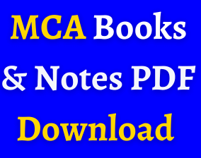 MCA Books Notes
