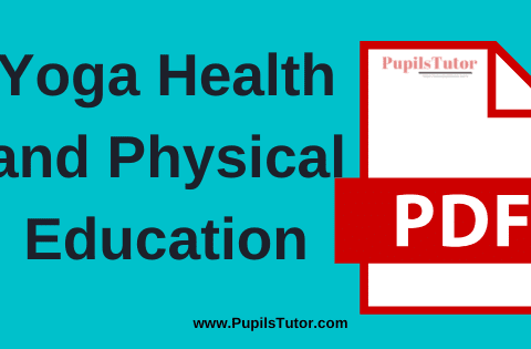 Physical Health Education PDF